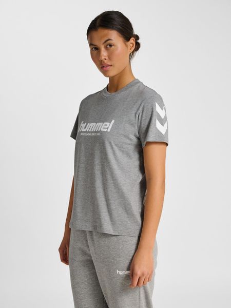 Koszulka damska Hummel Legacy 2.0. Białe t-shirty damskie Hummel, xs, bez wzorów, z bawełny, klasyczne, bez kołnierzyka. Za 137.50 zł.
