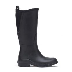 Buty damskie Rouchette Heel Original. Czarne obuwie sportowe damskie ROUCHETTE, bez wzorów, z gumy. Za 454.50 zł.