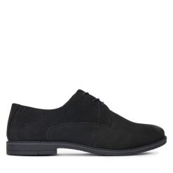 Półbuty Lasocki Young. Czarne półbuty chłopięce Lasocki Young, bez wzorów, bez zapięcia. Za 139.99 zł.