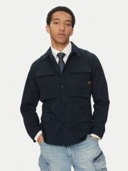G-Star Raw Kurtka przejściowa 4 Pkt Overshirt D26429-D967 C742 Granatowy Slim Fit. Niebieskie kurtki męskie G-Star Raw, m, bez wzorów, z bawełny, retro, bez kaptura. Za 489.99 zł.