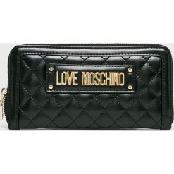 Love Moschino - Portfel. Czarne portfele damskie Love Moschino, z materiału. Za 439.90 zł.