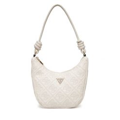 Torebka Guess. Białe torebki do ręki damskie Guess, z aplikacjami, klasyczne, bez dodatków. Za 399.99 zł.