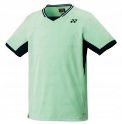 Koszulka tenisowa Yonex RG Crew Neck Shirt. Zielone koszulki sportowe męskie YONEX, l, bez wzorów, z materiału, bez kołnierzyka, bez ramiączek, tenisowe. Za 439.99 zł.