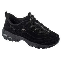Buty sportowe Sneakersy damskie, Slip-Ins: D'Lites - Classic Remix. Czarne trampki i tenisówki damskie Skechers, bez wzorów, sportowe, bez zapięcia. Za 399.99 zł.