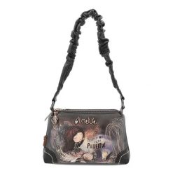 Brązowa Torebka Anekke Modna Listonoszka Damska. Brązowe listonoszki damskie Anekke, z aplikacjami, eleganckie, z nadrukiem, bez dodatków. Za 349.00 zł.
