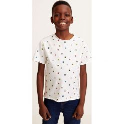 Mango Kids - T-shirt dziecięcy Flagy 110-164 cm. T-shirty dla chłopców Mango Kids. W wyprzedaży za 29.90 zł.