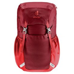 Plecak turystyczny dla dziecka Deuter Junior - masala/cherry. Czerwone torby i plecaki dziecięce Deuter, z materiału. Za 228.79 zł.