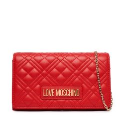 Torebka LOVE MOSCHINO. Czerwone torebki do ręki damskie Love Moschino, bez wzorów, wizytowe, bez dodatków. Za 609.99 zł.