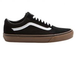 Buty na deskorolkę męskie Vans Old Skool. Brązowe buty sportowe męskie Vans, bez zapięcia, Vans Old Skool. W wyprzedaży za 473.65 zł.