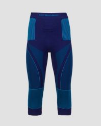 Spodnie termoaktywne męskie 3/4 X-Bionic ENERGY ACCUMULATOR 4.0. Niebieskie spodnie sportowe męskie X Bionic, l, bez wzorów, na fitness i siłownię. Za 679.99 zł.