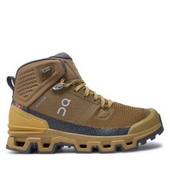 Trekkingi On. Zielone obuwie sportowe damskie On, bez wzorów, trekkingowe. Za 999.99 zł.
