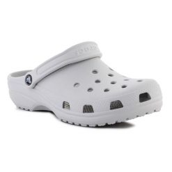 Chodaki Crocs Classic Atmosphere 10001-1FT szare. Szare klapki męskie z materiału, klasyczne. Za 345.55 zł.