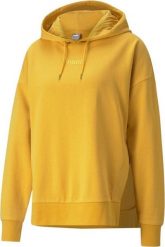Puma Bluza damska Puma HER Hoodie TR żółta 589519 37 M. Żółte bluzy damskie Puma, m, bez wzorów, bez kaptura. Za 119.13 zł.