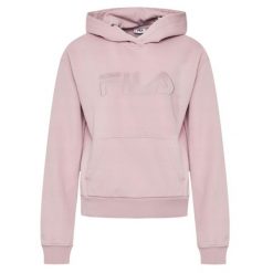 Bluza turystyczna damska Fila Boschkek. Czerwone bluzy damskie Fila, m, bez wzorów, z bawełny, bez kaptura. W wyprzedaży za 243.00 zł.