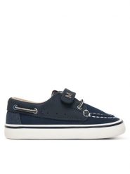 Mayoral Półbuty 41769.71 Granatowy. Niebieskie półbuty chłopięce Mayoral, bez wzorów, z materiału, bez zapięcia. Za 209.99 zł.