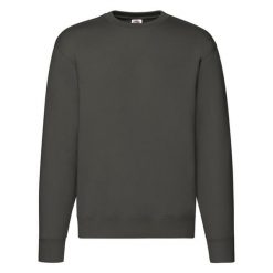 Męska Bluza Rozpinana Premium. Brązowe bluzy męskie Fruit of the Loom, m, bez wzorów, bez kaptura. Za 112.99 zł.