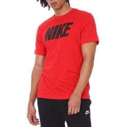 T-shirt męski czerwony treningowy Nike Nsw Tee Icon Block. Czerwone t-shirty męskie Nike, l, bez wzorów, bez kołnierzyka. Za 119.00 zł.