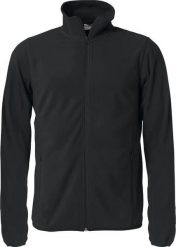 Clique Basic Micro Fleece Kurtka – 100% poliester, antipilling. Czarne kurtki męskie CLIQUE, m, bez wzorów, z poliesteru, bez kaptura. Za 163.08 zł.