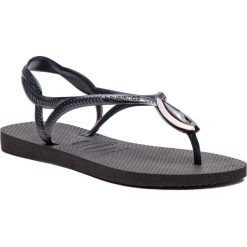 Japonki HAVAIANAS - Luna Special Cf 41351641069 Black. Czarne klapki damskie Havaianas, z tworzywa sztucznego. W wyprzedaży za 149.00 zł.