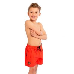 Spodenki kąpielowe dla dzieci Jobe Sports. Brązowe kąpielówki dla chłopców JOBE, na lato, bez wzorów, z materiału. Za 239.00 zł.