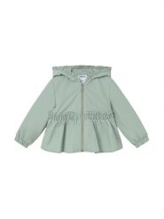 Mayoral Kurtka przejściowa 1492 Zielony Regular Fit. Zielone kurtki i płaszcze dla dziewczynek Mayoral, bez wzorów, z syntetyku, bez kaptura. Za 157.99 zł.