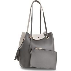 Torebka MONNARI - BAGA610-019 Grey. Szare torebki do ręki damskie Monnari, ze skóry ekologicznej. W wyprzedaży za 129.00 zł.