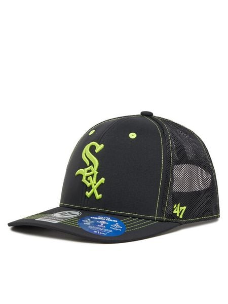 47 Brand Czapka z daszkiem MLB Chicago White Sox XRAY ’47 TRUCKER B-XRAYD06BBP Czarny. Czarne rękawiczki męskie 47 Brand, bez wzorów, z bawełny. Za 99.99 zł.