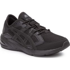Sneakersy ASICS - TIGER Gel-Kayano 5.1 1191A098 Black/Black 001. Czarne półbuty damskie Asics, bez wzorów, z materiału, klasyczne, bez obcasa, na płaskiej podeszwie, bez zapięcia. W wyprzedaży za 279.00 zł.
