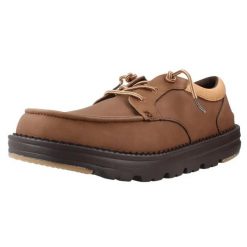 Buty HEY DUDE HD45649 FLINT MOC CLASSIC Brązowy. Brązowe trekkingi męskie Hey dude, na fitness i siłownię. Za 360.99 zł.