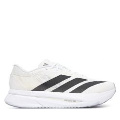Buty do biegania adidas. Białe buty sportowe męskie Adidas, bez zapięcia, do biegania. Za 569.99 zł.