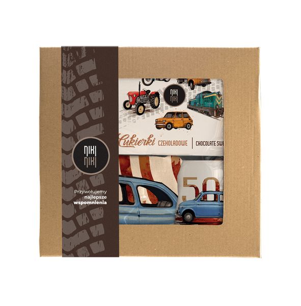 Fiat 500 — paczka (Zawartość paczki: koszulka, torba, kubek, słodycze; Rozmiar koszulki / bluzy: XL (męska); Kolor koszulki / bluzy: jasnoszary melanż. Szare bluzy damskie nikiniki, m, bez wzorów, z bawełny, bez kaptura. Za 169.00 zł.