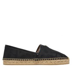 Espadryle Aigner. Czarne espadryle damskie Aigner, bez wzorów, bez obcasa, bez zapięcia. Za 829.99 zł.