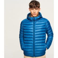 Kurtka z naturalnym puchem - Niebieski. Kurtki męskie marki Giacomo Conti. Za 259.99 zł.