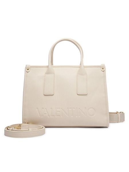 Valentino Torebka Foxy Re VBS9EO04 Écru. Torebki do ręki damskie Valentino, bez wzorów, ze skóry, bez dodatków. Za 679.99 zł.