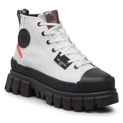 Trapery Palladium. Białe kozaki damskie Palladium. Za 459.99 zł.