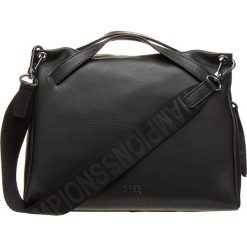 Skórzana torebka "Misaki 1" w kolorze czarnym - 30 x 22 x 16 cm. Czarne torby na ramię damskie marki BREE. W wyprzedaży za 454.95 zł.