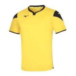 Koszulka Mizuno Team game runbird. Niebieskie koszulki sportowe męskie Mizuno, l, bez wzorów, bez kołnierzyka, bez ramiączek, do piłki nożnej. Za 123.00 zł.