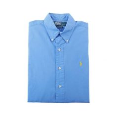 Second life - Klasyczne koszule męskie niebieskie - Stan bardzo dobry. Niebieskie koszule męskie Ralph Lauren, m, bez wzorów, eleganckie, bez kołnierzyka, bez ramiączek. Za 207.36 zł.