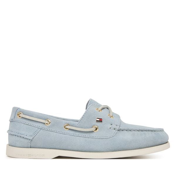 Mokasyny Tommy Hilfiger. Niebieskie mokasyny damskie Tommy Hilfiger. Za 418.99 zł.