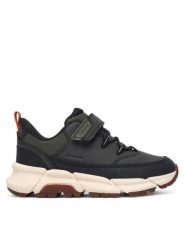 Geox Sneakersy J Flexyper Plus Boy B Abx J56LCA 0MEFU C0033 M Zielony ciemny. Zielone buty sportowe chłopięce Geox, bez wzorów, ze skóry, bez zapięcia. Za 359.99 zł.
