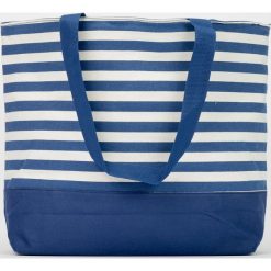 Tkaninowy shopper w paski. Portfele damskie Greenpoint. Za 79.99 zł.