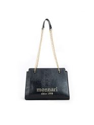 Monnari Torebka TORIMP0-24Z-BAG5230-KM20 Czarny. Czarne torebki do ręki damskie Monnari, bez wzorów, ze skóry, bez dodatków. Za 119.99 zł.