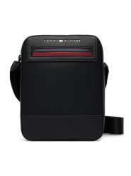 Tommy Hilfiger Saszetka Th Foundaiton Mini Reporter AM0AM14156 Czarny. Czarne saszetki męskie Tommy Hilfiger, ze skóry. Za 329.99 zł.