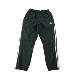 Second life - Spodnie dresowe męskie Adidas 3-Stripes podszewka - Jak nowy. Czarne spodnie sportowe męskie Adidas, m, bez wzorów, z dresówki, do biegania. Za 106.46 zł.
