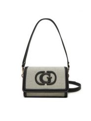 Guess Torebka HWAG95 24190 Beżowy. Brązowe torebki do ręki damskie Guess, z aplikacjami, z materiału, bez dodatków. Za 479.99 zł.