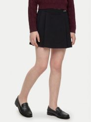 Guess Spódnica J6YD01 1K3936 Czarny Regular Fit. Czarne spódniczki dla dziewczynek Guess, z aplikacjami, z wiskozy. Za 264.99 zł.