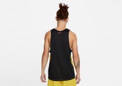 Koszulka męska nike dri-fit starting five tank jersey vivid sulfur. Żółte t-shirty męskie Nike, m, bez wzorów, z jersey, bez kołnierzyka. Za 236.00 zł.