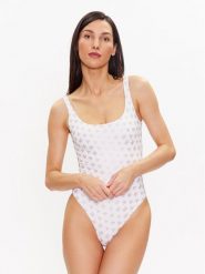 Max Mara Beachwear Strój kąpielowy Clarice 2338311138 Biały. Białe kostiumy jednoczęściowe damskie Max Mara Beachwear, xs, bez wzorów, z syntetyku. Za 659.99 zł.