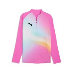 Męska koszulka piłkarska Individual Lightspeed Ultimate z zamkiem 1/4 PUMA. Czerwone koszulki sportowe męskie Puma, m, bez wzorów, z materiału, bez kołnierzyka, bez ramiączek, do piłki nożnej. Za 339.00 zł.