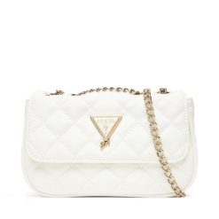 Torebka Guess. Białe torebki do ręki damskie Guess, z aplikacjami, klasyczne, bez dodatków. Za 229.99 zł.